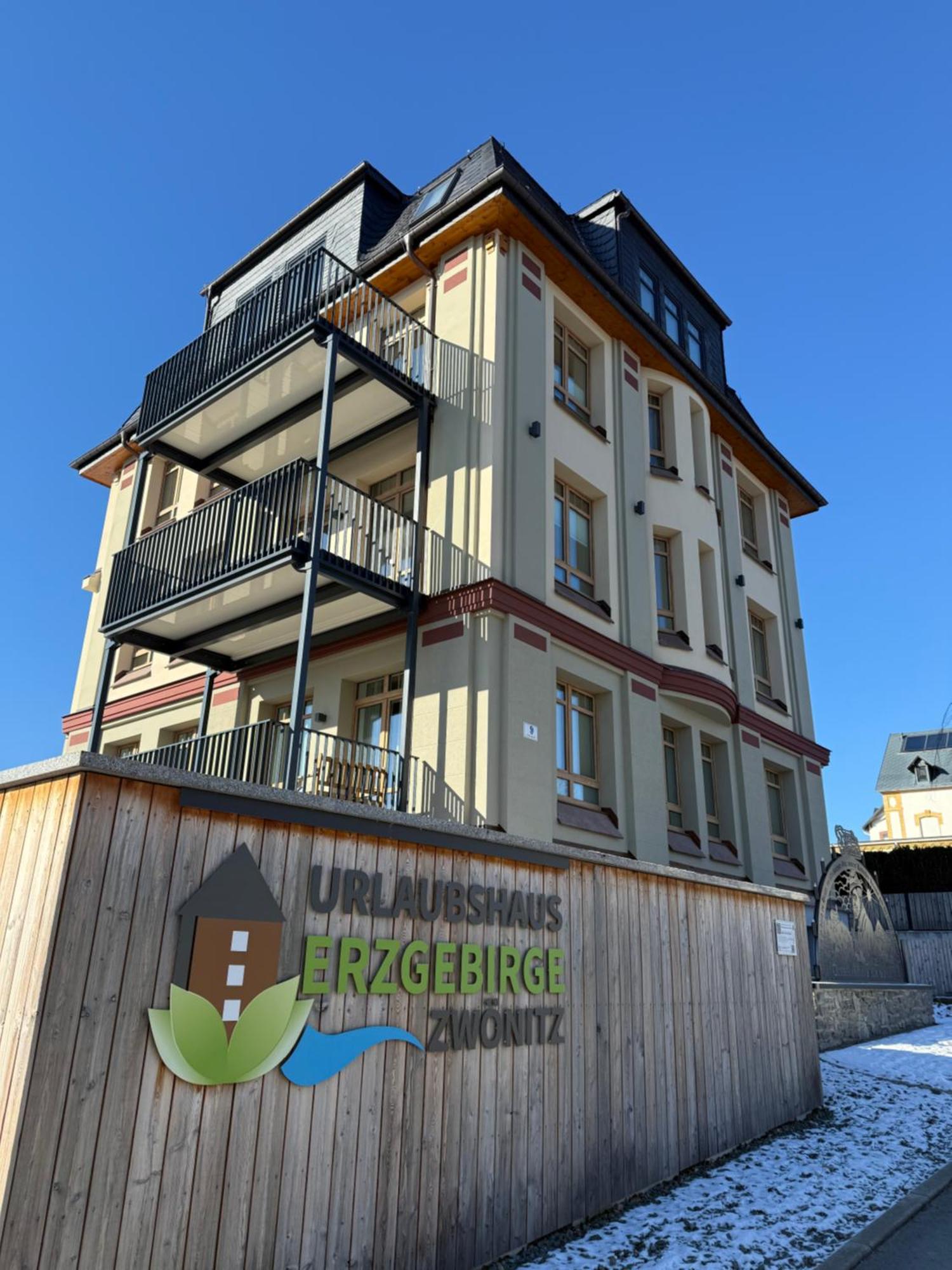 Hotel Urlaubshaus-Erzgebirge Zwönitz Exterior foto